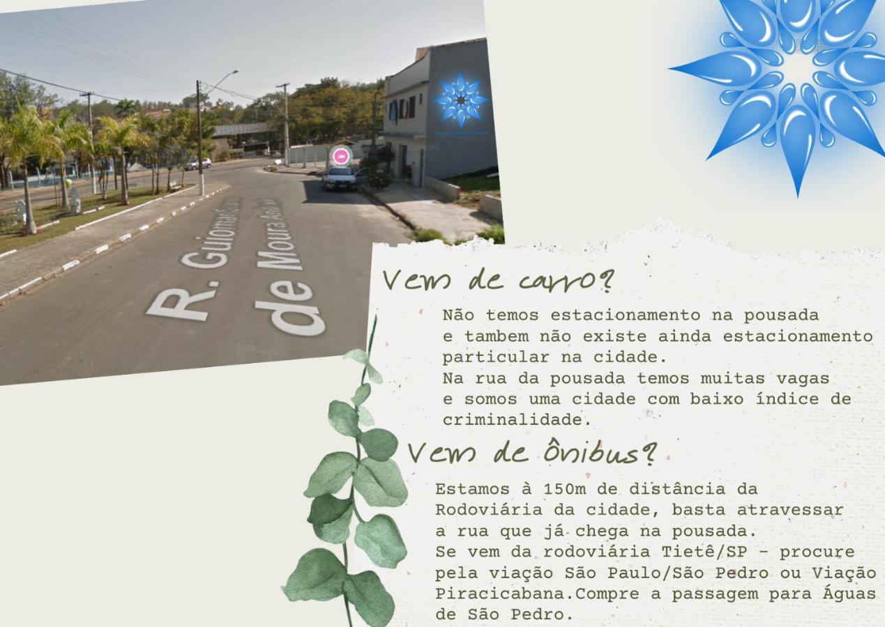 Estrela Da Manha Pousada - Centro De Aguas - Proximo Ao Thermas Águas de São Pedro Eksteriør bilde